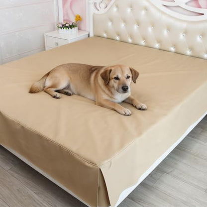 Waterproof Leather Mattress Protector - Custom Sizes, Easy Wipe Clean