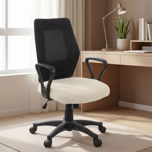 Stretch Chair Cushion Cover for Dining Chairs - Reusable Slipcover