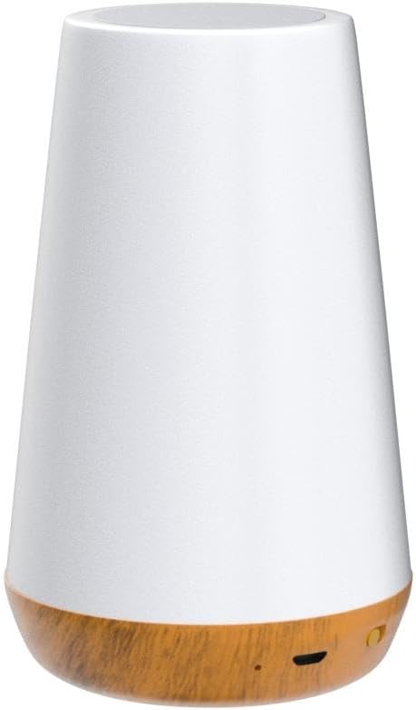THAUSDAS Dimmable Touch Lamp - Portable Night Light with 5 Brightness Levels & 13 RGB Colors
