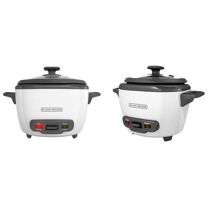 BLACK+DECKER 16-Cup Rice Cooker RC516, 8-Cup Uncooked Rice & 3-Cup Rice Cooker RC503, 1.5-cup Uncooked Rice Bundle