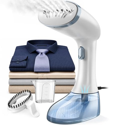 Clexpert Gray Handheld Garment Steamer with 3 Steam Settings, 380ml Water Tank