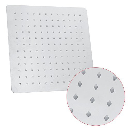 12 Inch Stainless Steel Rain Shower Head Square Rainfall Sprayer