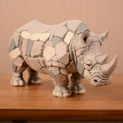 Animal Figurine Rhino Sculpture Modern Home Decor 10.2 Inch - Variation of THIS listing