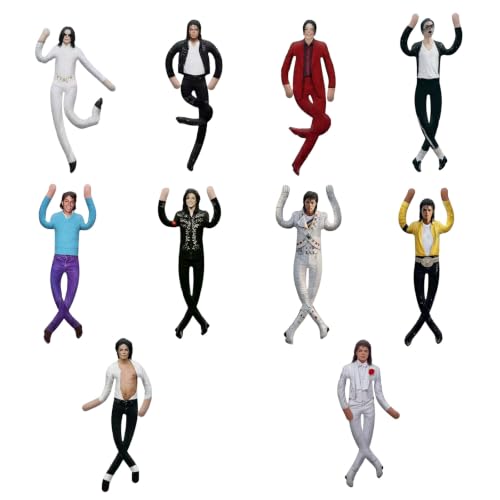 HTHLVMD 10pcs Plush Bendable Cartoon Dolls Soft Funny Pillow Toys - Home Decor & Gifts