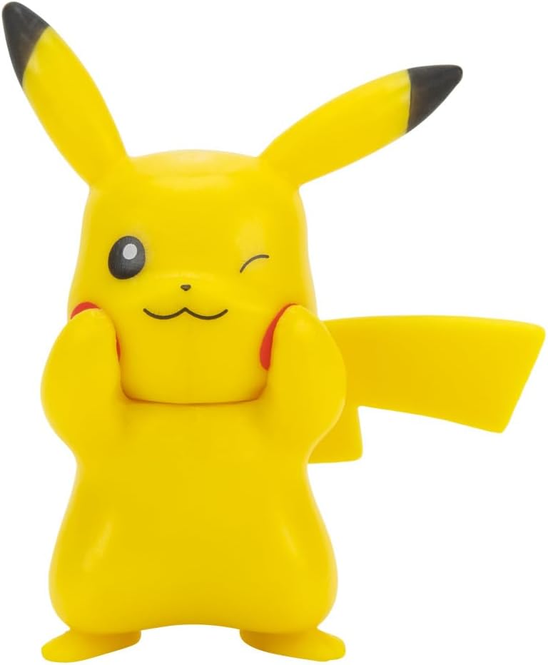 Pokemon Battle Ready 8-Pack Toy Set - Includes 4.5" Ponyta & 2" Pikachu, Eevee, Wooloo & More - Perfect Gift for Kids