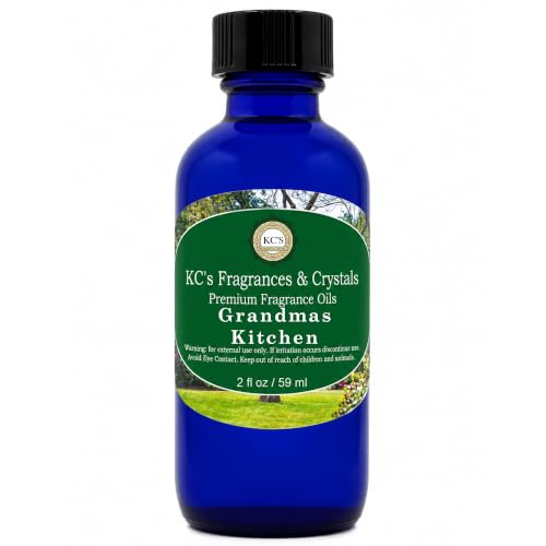 Grandma's Kitchen Fragrance Oil - Warm Cinnamon Scent for Diffusers, 2 fl oz