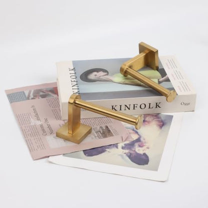 Gold Curtain Holdbacks 2 Pack Wall Mounted Hooks for Drapery Tiebacks