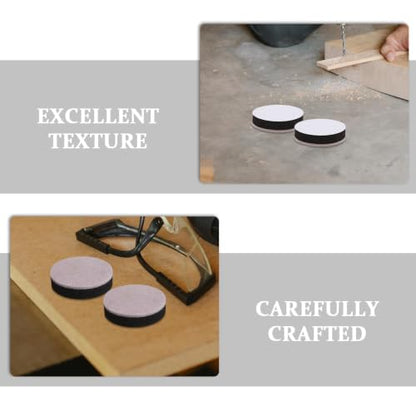 Self Adhesive Round Bed & Furniture Risers - 2.36 Inch Height Lift Pads for Sofa Couch Table Legs