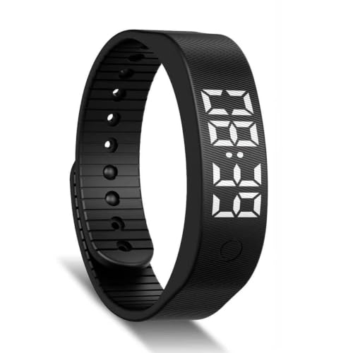 Vibrating Alarm Wristband with Activity Tracker for Heavy Sleepers