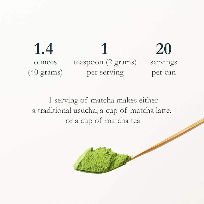 Naoki Matcha Barista Blend - Premium Grade Japanese First Harvest Green Tea Powder (40g / 1.4oz)