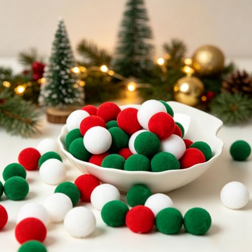Artificial Snowballs Set 100 Pieces for Indoor Outdoor Snow Fight & Winter Decor