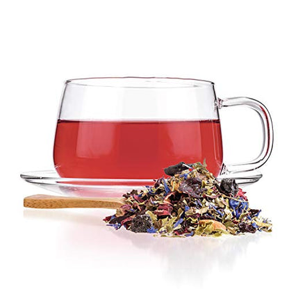 Tealyra - Scandinavian Wild Berry - Black Currant - Goji Berry - Hibiscus Health Tonic - Loose Leaf Tea - Relaxing - Anti-Inflammatory - Anti-Stress - Caffeine-Free - 112g (4-ounce)