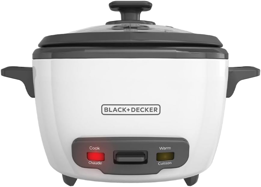 Regine Switzerland 14-Cup Rice Cooker - Perfectly Cooked Rice Every Time | Sleek White Design