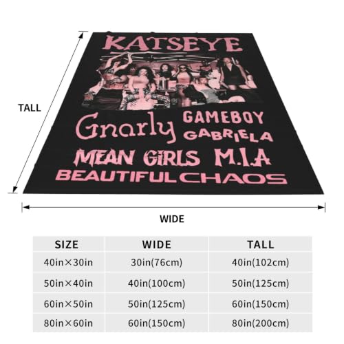 Korean Girl Group Poster Blanket - Ultra Soft Velvet Throw 50x40 Style3