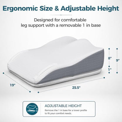 Adjustable Leg Wedge Pillow for Post-Surgery Recovery Support