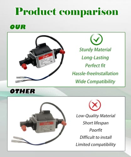 Electromagnetic Water Pump for Carpet Cleaners and Coffee Machines - 2400cc/min 2 Bar