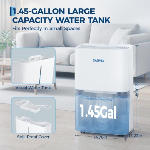 Garvee Max 57 Pint Dehumidifier for Up to 3,000 Sq Ft - Variation of THIS listing