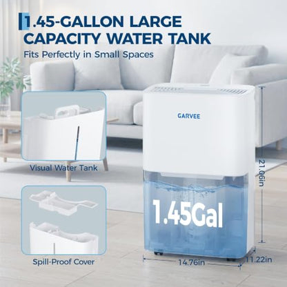 Garvee Max 57 Pint Dehumidifier for Up to 3,000 Sq Ft - Variation of THIS listing