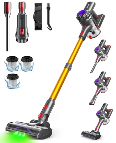 Golden Cordless Stick Vacuum Cleaner 500W 45KPa 45Min Runtime