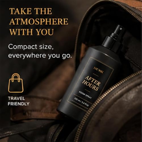 Fresh Bedroom Spray - Romantic Room Diffuser with Gentle Ingredients, Natural Formula, Travel Size - Dusk After Hours