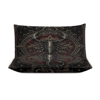 King Gothic Scorpion Bedding Set Dark Aesthetic Duvet Cover Comforter Cover