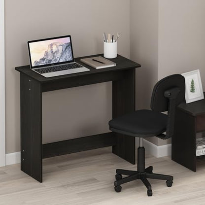 Furinno Simplistic 31-Inch Computer Desk - Small Office Desk Black Espresso