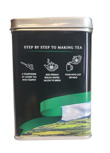 McEntee's Irish Breakfast Tea - 500g Tin - Expertly Blended in Ireland. A Premium Blend of Ceylon and Assam tea's Delivering That Taste of Home.