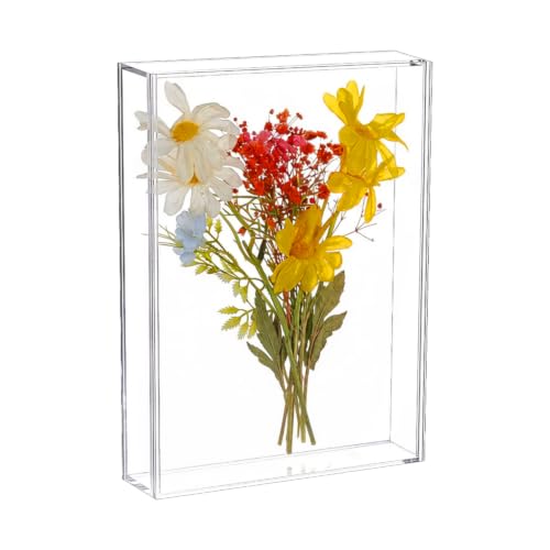 Acrylic Wall Mounted Shadow Box Display Case for Keepsakes 11x14in