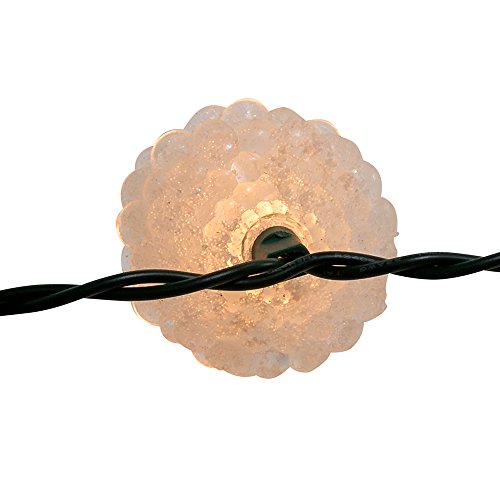 10-Light Clear Pinecone String Lights for Holiday Decor