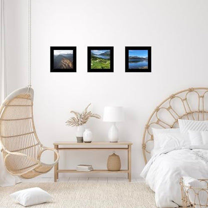 JCJMY 15x22 Picture Frame Rustic Brown for Poster Photo Picture, Horizontal and Vertical Formats for Wall Hanging, 15 x 22 Wall Gallery Poster Photo Frame for 15 by 22 Photos Posters,Rustic Brown