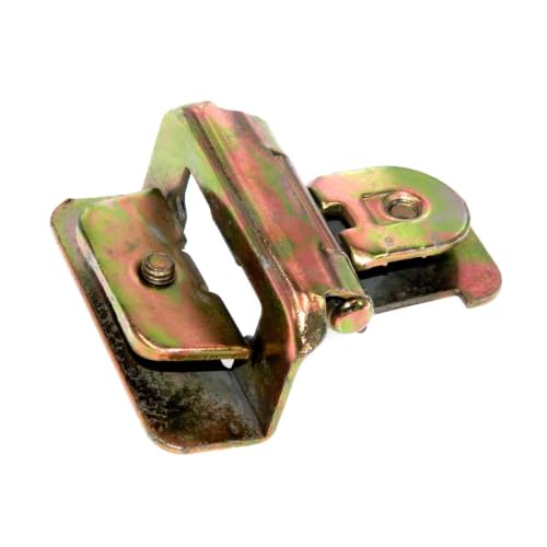 Double Demountable Cabinet Hinge 1/2 Inch Overlay Unfinished Metal