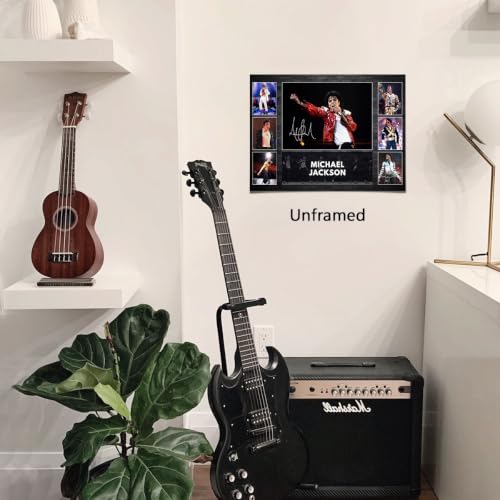 Michael Jackson Music Legend Poster Wall Art 12x18 Unframed Bedroom Decor