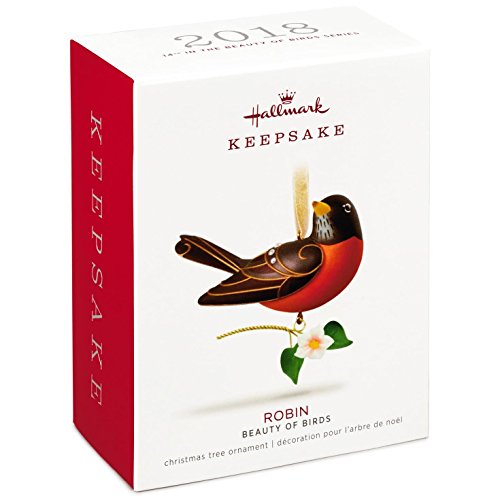 Hallmark Keepsake Christmas Ornament 2018 Robin Bird Collector's Series