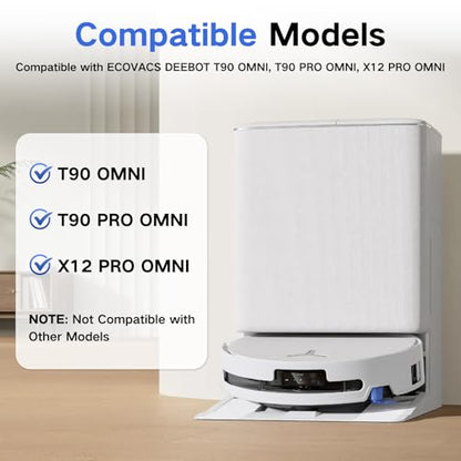 T90 PRO Omni Robot Vacuum Accessories Kit for Ecovacs DEEBOT T90 PRO Omni