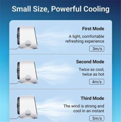 Airabreeze Portable Air Conditioner White - Personal Cooling Unit