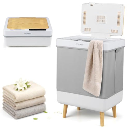 Foldable 35L Towel Warmer for SPA & Bathroom - Portable, Safe & Large Capacity