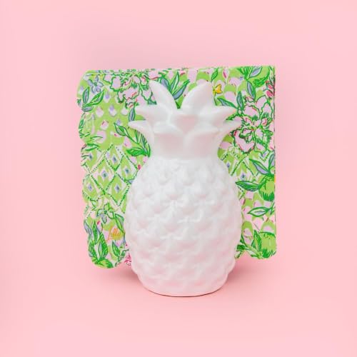 80 Lime Green Cocktail Napkins with Gold Foil Logo - Elegant Party Supplies