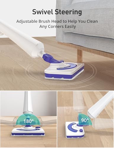 Indigo Professional Steam Mop Cleaner 1300W Floor Steamer with Detergent Chamber