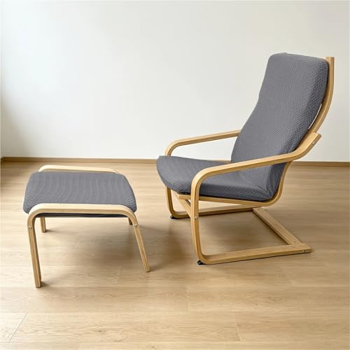 Stretch Jacquard Chair Pad Cover for IKEA Poang Chair - 1pc Color1