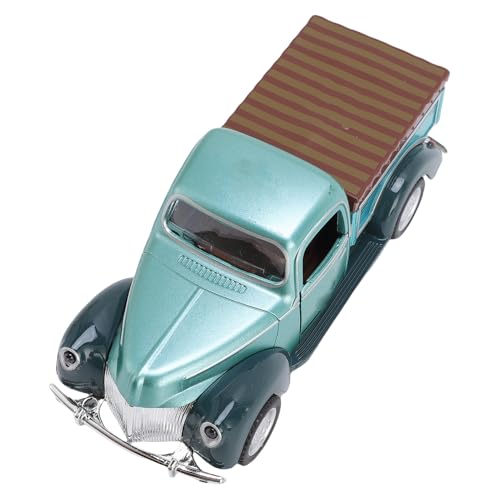 Green Vintage 1:28 Scale Alloy Pickup Truck Model - Classic Truck Figurine