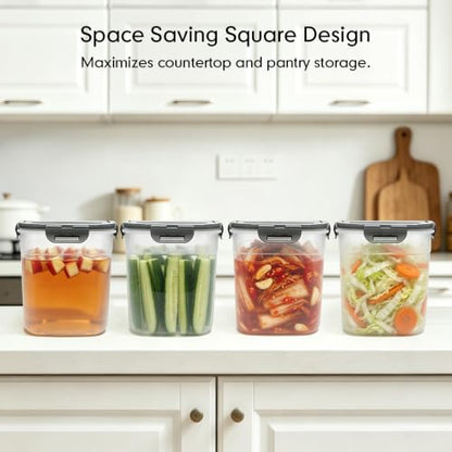 1 Gallon Plastic Fermentation Jar with Airlocks - Homebrew & Food Storage