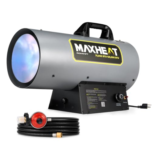 InoKraft MaxHeat MH125M 125,000 BTU Propane Forced Air Heater - Standard Version