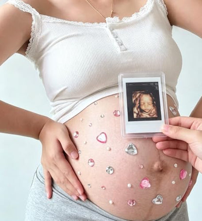 4x6 Side-Loading Ultrasound Photo Protector Case for Sonogram Pictures - Pregnancy Memory