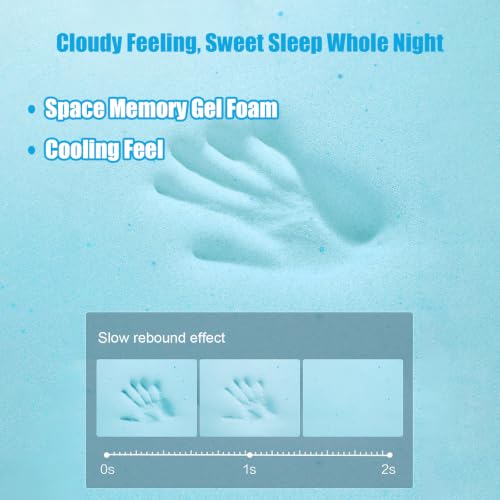 BabyAid Memory Foam Bassinet Mattress - Rectangle 32x20 Support & Breathability