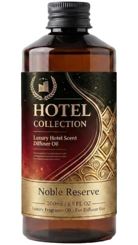 Hotel Diffuser Oil - Bergamot Rose Sandalwood - 200 mL - Luxury Hotel Inspired Scent