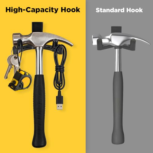 6-Pack Heavy-Duty Shed Hooks for Suncast & Craftsman Storage - Double-Head PC Hooks