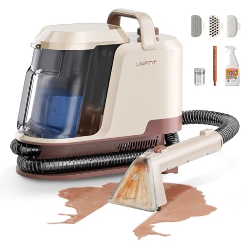 Uwant 22Kpa Carpet Cleaner Machine with Odor Eliminator Stick - Cream Latte