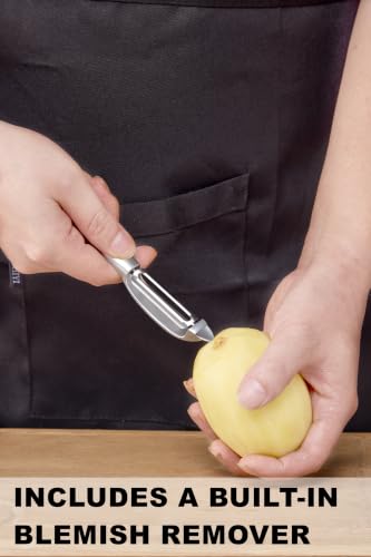 Vegetable Peeler Set - Y and I Shaped Kitchen Peelers for Potatoes