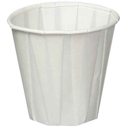 Pleated Water Cups, 3 1/2 Oz, 100 Count (Pack of 1)