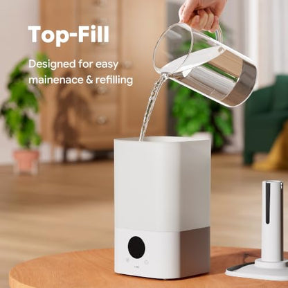 Smart Humidifier 3.2L HomeKit Compatible Top-Fill Cool Mist White